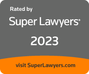 Rated by | Super Lawyers | 2023 | visit Superlawyers.com